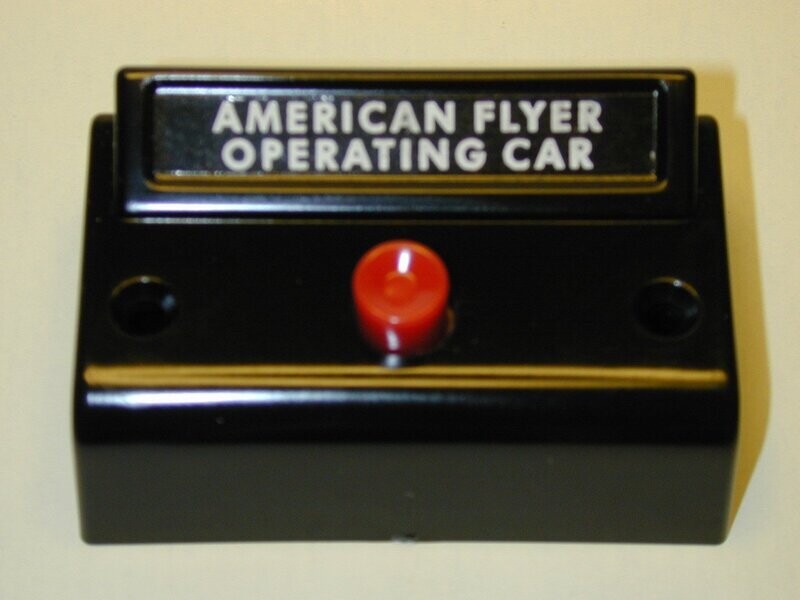 CONTROL-BUTTON, single "OPERATING CAR"