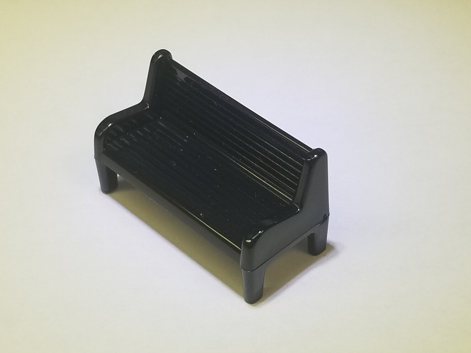 PARK BENCH: Black; (custom)