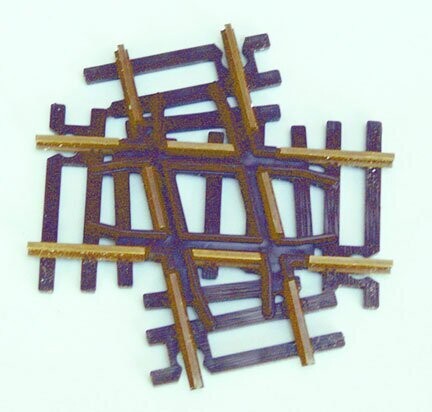 AM. MODELS; 75-Degree Crossing; Code 148 rail; each