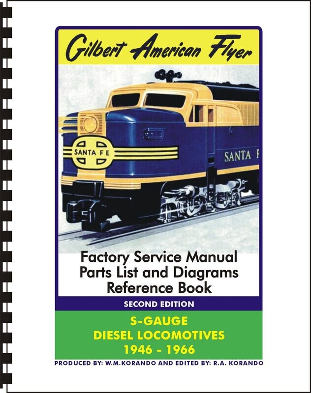 BOOK: "AF DIESEL LOCOMOTIVES EXPLODED VIEWS & PARTS LISTINGS";  500+ pages; M. Korando; 2019