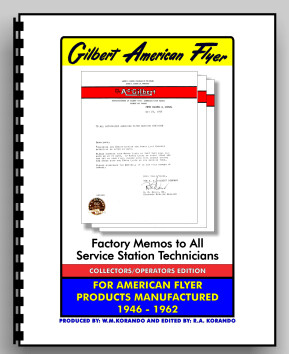 BOOK: "GILBERT AF FACTORY MEMOS TO ALL SERVICE STATIONS"; 198 pages; M. Korando; 2019