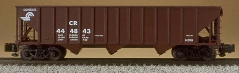 CONRAIL HOPPER #444843; HIGHRAIL