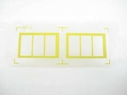 WINDOW SET: 785 COAL LOADER, Yellow