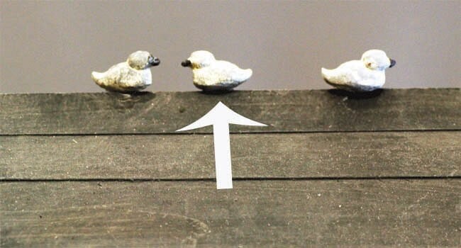 BIRDS (6), unpainted; (6-8 pack); MTS-SD323