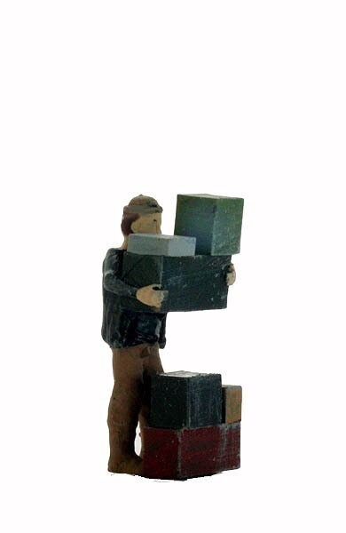 "KEN" STACKING BOXES, painted; MTS-FS457P