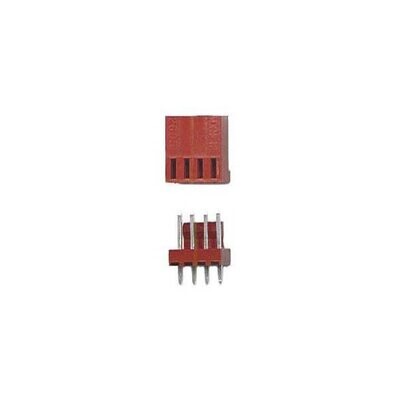DALLEE #611 4-PIN MINIATURE CONNECTOR (male & female); (3-PACK)