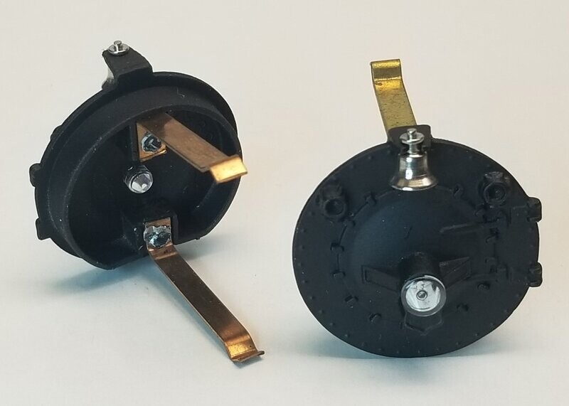 BOILER-FRONT: NORTHERN w/ lens, bell,  &  2 clips, mounted at top & bottom.