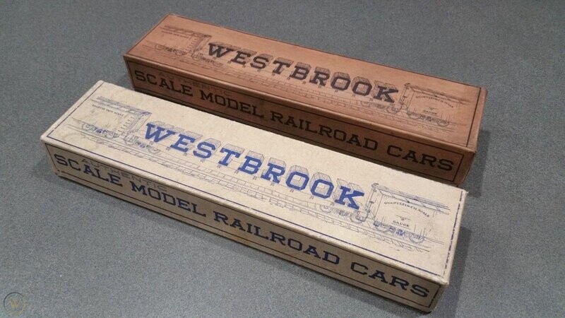 WESTBROOK O-SCALE MODELS:  2 PARTIAL KITS