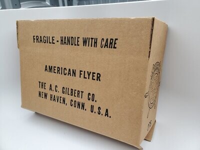 BOX; Corrugated, printed; for FLYERVILLE Platforms; shipped flat, with brown sealing tape.