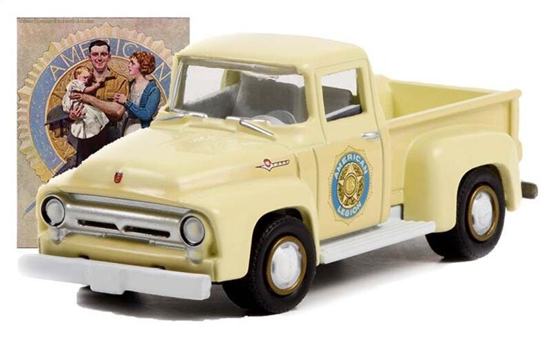 1956  FORD  F-100  PICK-UP TRUCK;  (GREENLIGHT)