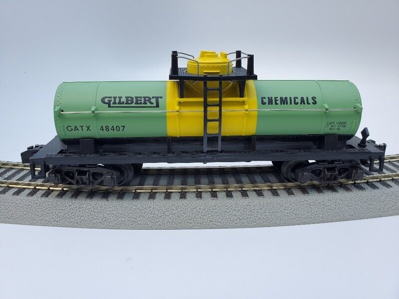 GILBERT CHEMICALS TANK CAR; 1996; LN; no box