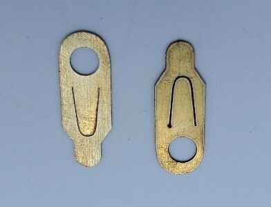 BRUSH HOLDER, PA14A852; brass, for Sawmill (pair)
