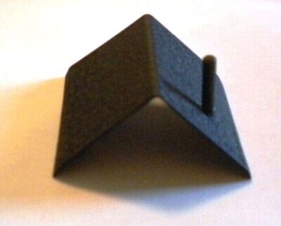 ROOF: XA9371-B; BLACK metal shed roof w/ stack; for Xng signals. Etc; used on brown sheds