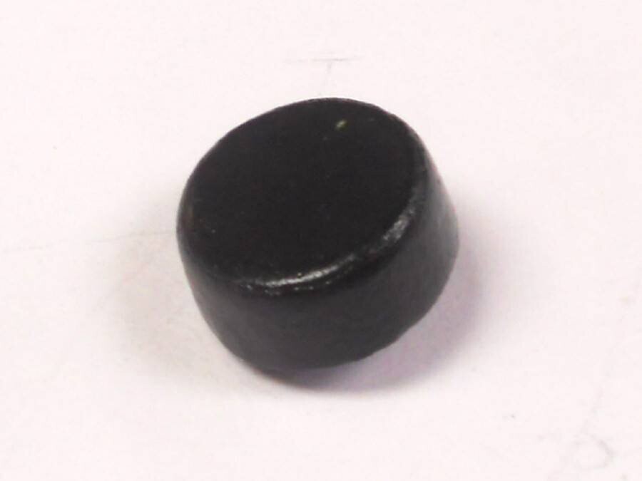 STEAM DOME; Black; cast; O-gauge; 5/8" diameter