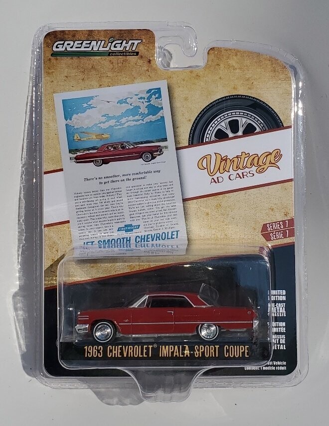 1963 CHVROLET  IMPALA SPORT COUPE; NEW
