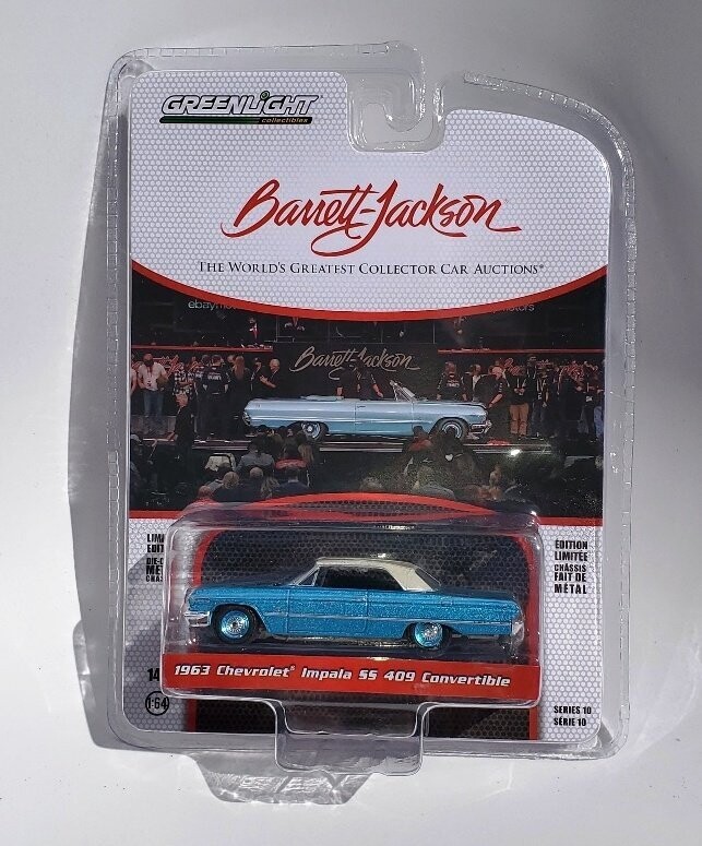 1963 CHEVY IMPALA SS 409  CONVERTIBLE; (Greenlight)