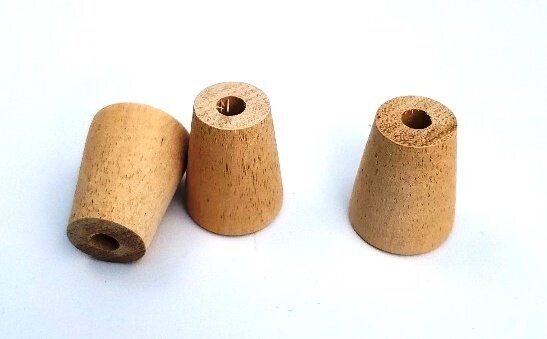 596 WATER TOWER: WOOD PIER;  PA-9545; (small hole); unpainted; (each).