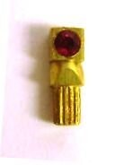 MARKER LAMP (unpainted) for pilots and tenders; (w/o jewels); shown with red jewel,  available separately.