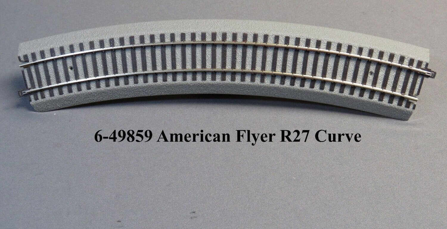 LIONEL / AM FLYER FASTRACK 49859 with roadbed; 27" radius curve section; new