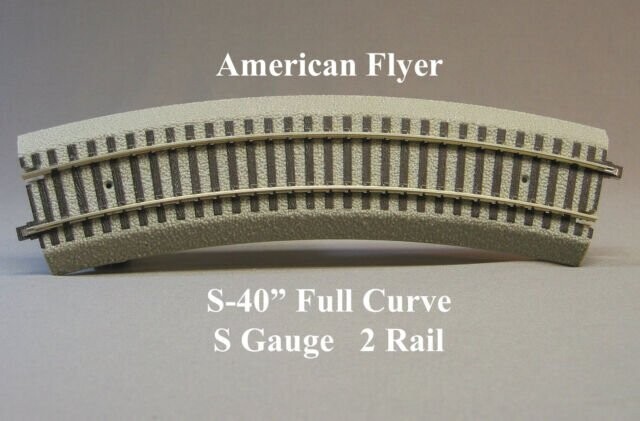 LIONEL / AM FLYER FASTRACK 49853 with roadbed; 20" radius curve section; new