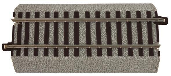 LIONEL / AM FLYER FASTRACK 49867 with roadbed; 5" straight section; new
