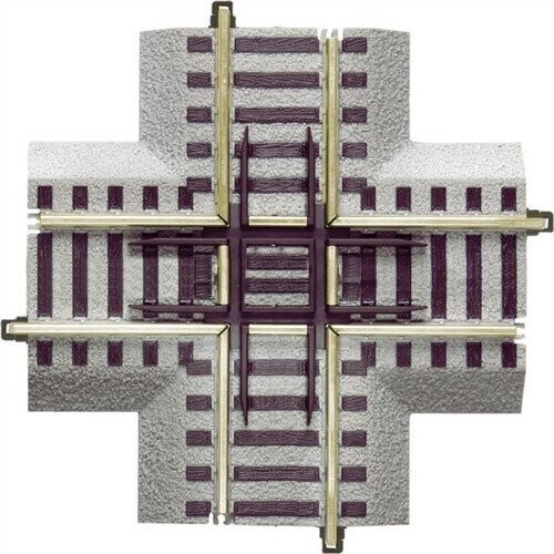 LIONEL / AM FLYER FASTRACK 49864 with roadbed; 90-degree Crossover; new