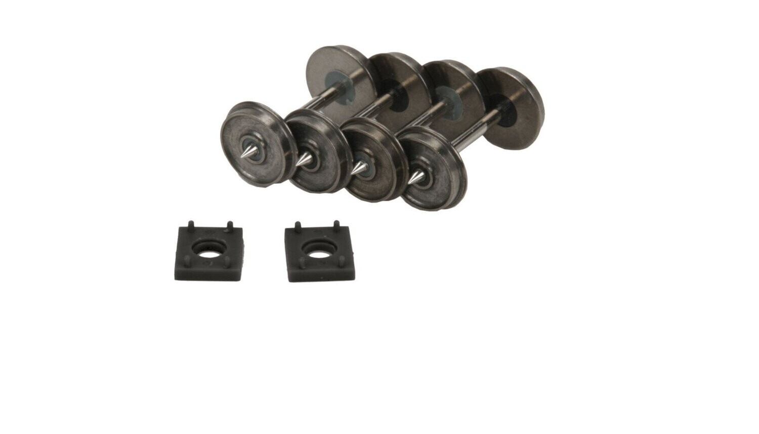WHEELSETS: MTH; 33" INSULATED; SCALE; (4-pack);   Also fit SHS trucks.