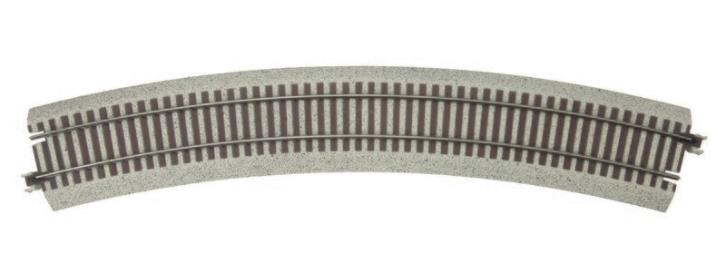 MTH S-TRAX 35-1010; 29" radius curve section with roadbed; 6-pack; new