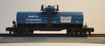 GULF OIL TANK CAR (blue); NASG; 2001