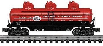 COOK PAINT & VARNISH TRIPLE-DOME TANK CAR; NASG; 2002