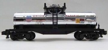 UP TANK CAR #2203, CHROME; NASG, 2003; (Lionel 48233)); boxed.