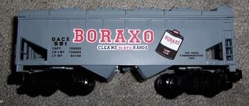 BORAXO COVERED HOPPER; NASG; 1991; MIB