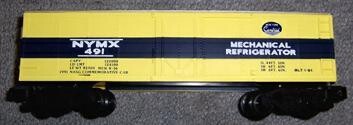 NYC MECHANICAL REEFER #491; 1991 NASG;(48476); MIB