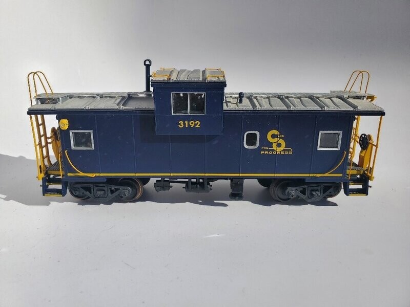 C&O CABOOSE #3192; Highrail; used; boxed; (SHS #00221)