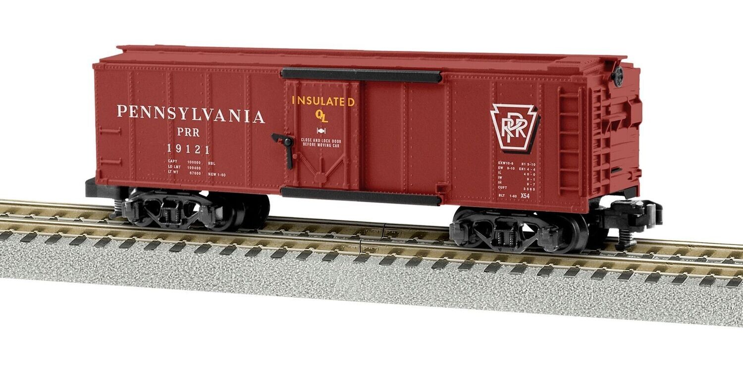 PRR INSULATED BOXCAR #19121; LNL 2219392; New (2022).