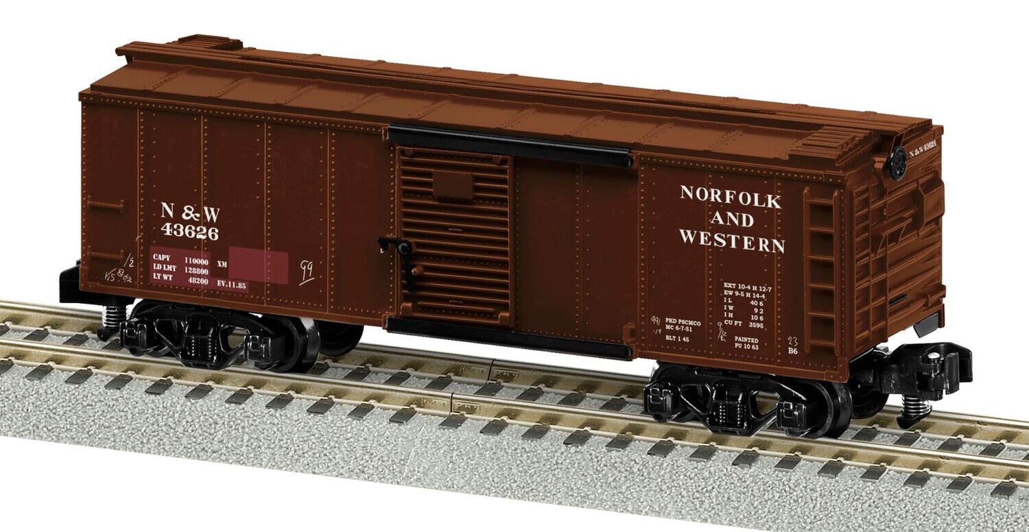 N&W BOXCAR #43626; LNL 2219121; New (2022).