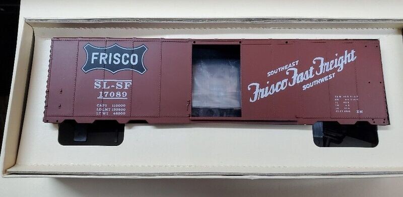 FRISCO "SOUTHEAST FRISCO FAST FREIGHT"  40' BOXCAR #17089 KIT; HIGHRAIL; MIB; (DP)