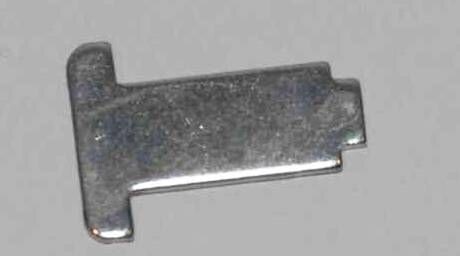 COUPLER BLADE (TIP) for Wide-Gauge male coupler;  plated; (each)
