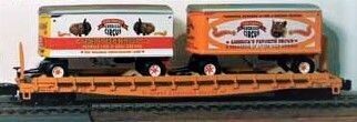 HARTOY"GREAT AMERICAN CIRCUS" WAGON (former Scenery Unlimited); White wagon; (only 2 left)
