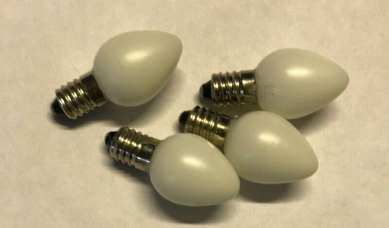 BULB: 1442-P: Teardrop, pearl-white