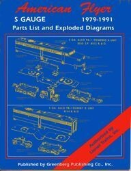 BOOK: GREENBERG'S   "AF (by Lionel) 1979-1991 PARTS LIST & EXPLODED DIAGRAMS" ; softcover; new