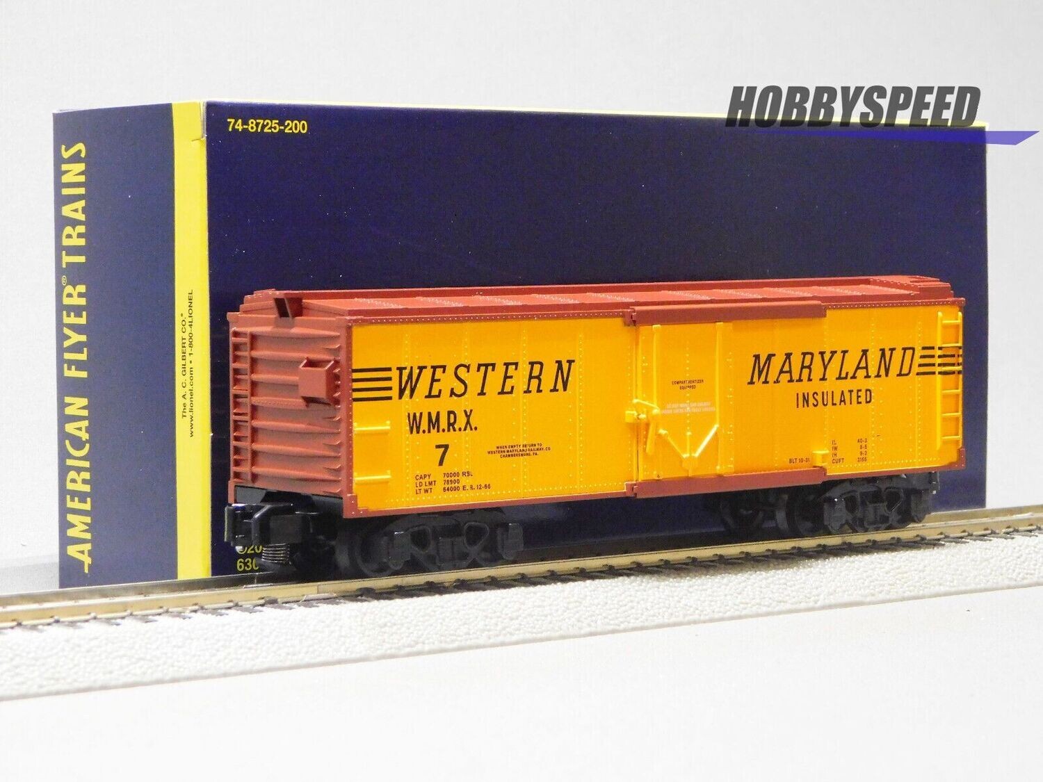 W.M. INSULATED BOXCAR # 14 LNL 2219402 New (2022); boxed.