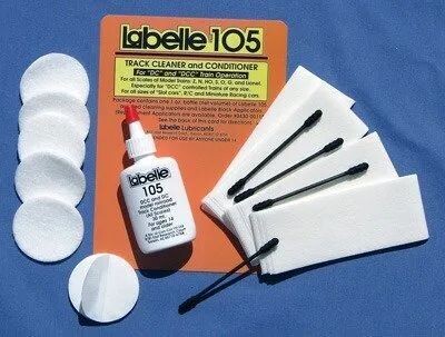 LABELLE 105 DC and DCC TRACK CLEANER & CONDITIONER KIT ; (See Notes)