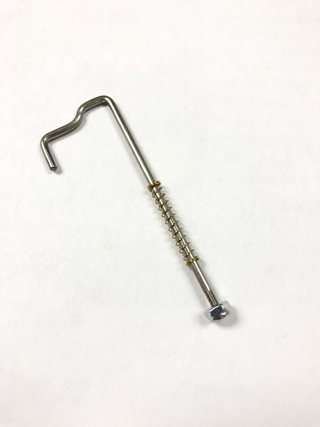 VESTIBULE: HOOK w/ SPRING & LOCK-NUT; for Streamline passenger cars