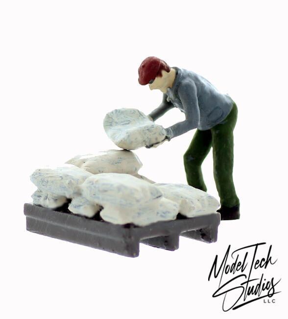 WORKER STACKING SACKS; finished; MTS-FS617P