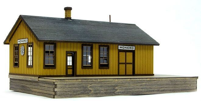 "MONERO DEPOT"  laser-cut kit with details;  BANTA MODELS; #4137