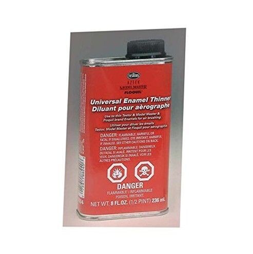 TESTORS "UNIVERSAL ENAMEL THINNER";  8 oz can; (have only 1)