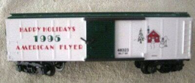 A.F. 1995 CHRISTMAS BOXCAR, 48323; boxed; (have 6)