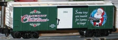A.F. 2004 CHRISTMAS BOXCAR, 48355,  boxed; (have 1)