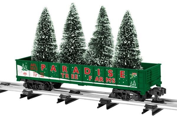 A.F. "PARADISE TREE FARM" GONDOLA with CHRISTMAS TREES; 48566; KC; 2011; (have 2)